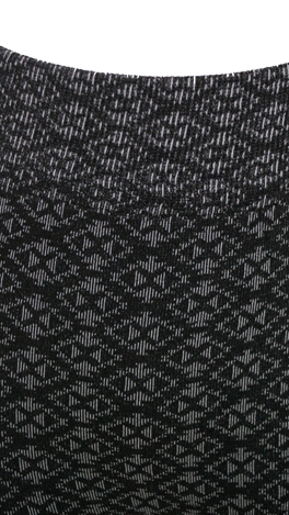 Tribal Print Leggings, Black