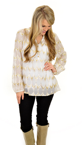 Elsa Top, Gold