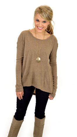 Honeycomb Top, Mocha