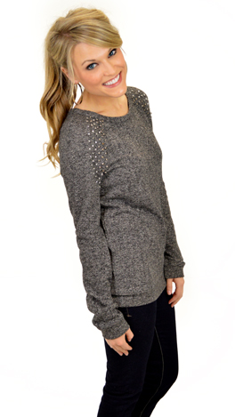 Of the Moment Sweatshirt, Gray
