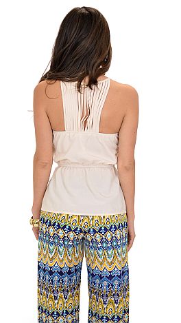 Cause a Fringy Top, Cream