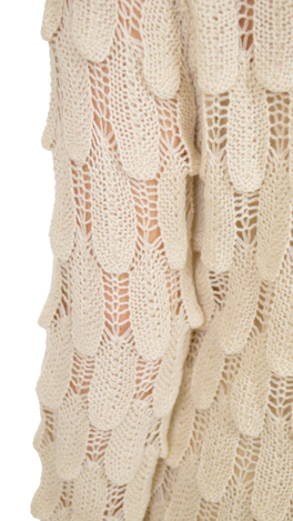 Dew Drops Sweater, Ivory