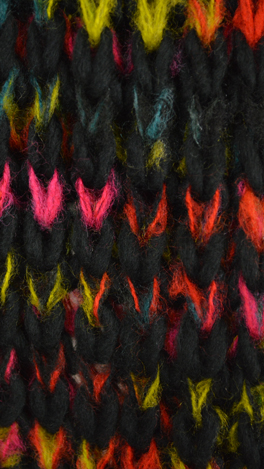 Black Rainbow Scarf