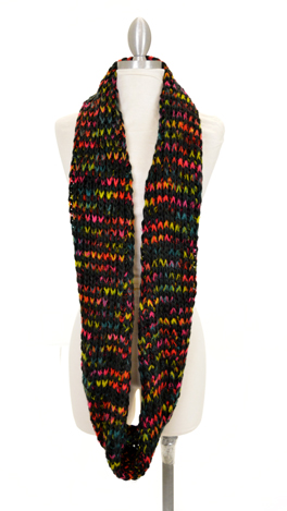 Black Rainbow Scarf