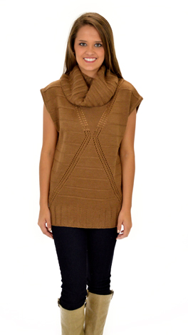 Rock and Roll Over Sweater, Mocha