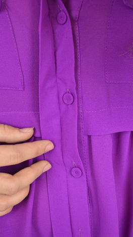 Oh Baby Blouse, Violet