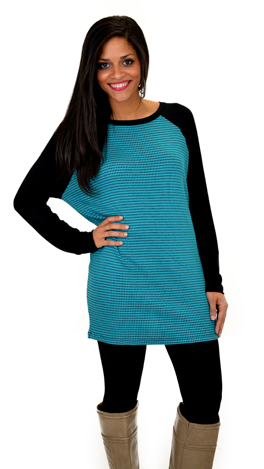 Sporty Spice Tunic, Teal