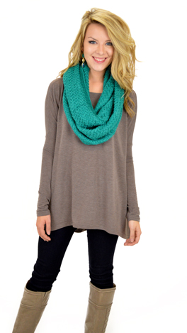 Cozy Folks Tee, Khaki