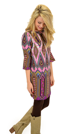 Gem-boree Dress, Purple