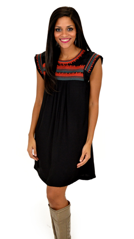 The Canyons Dress, Black