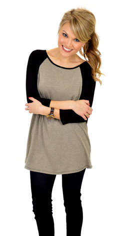 Raglan to Riches Tunic