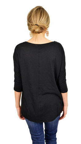 Simply Said Tee, Black