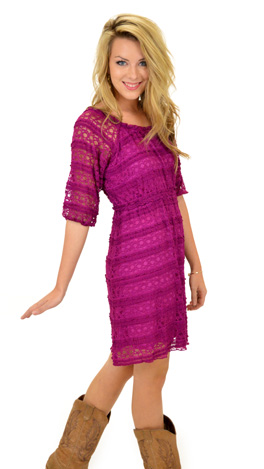 Just Plum Wonderful Dress