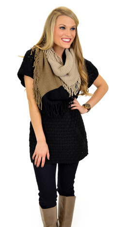 Kangaroo Pullover, Black