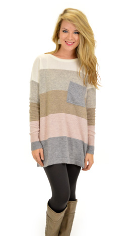 Pacific Sweater, Pink