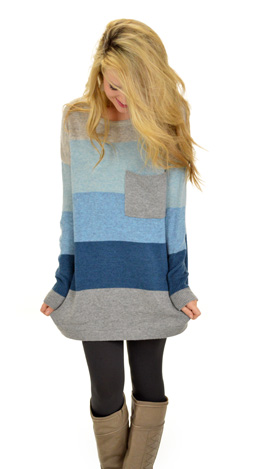 Pacific Sweater, Blue