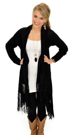 All Wrapped Up in Fringe, Blk