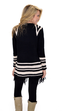 Bottom Line Sweater, Black