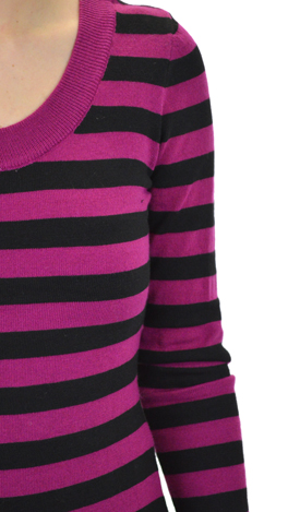 Alli Sweater, Pink Black