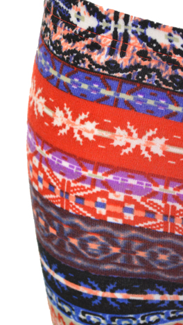 Purple Print Leggings
