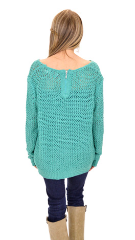 Teal I See You Sweater
