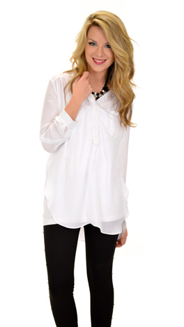 Pharoh Pharoh Tunic, White