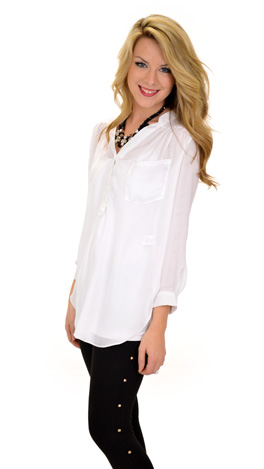 Pharoh Pharoh Tunic, White