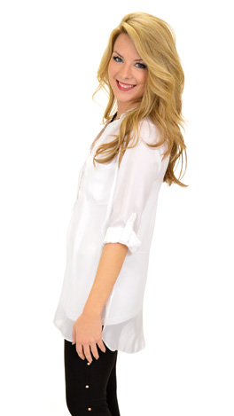 Pharoh Pharoh Tunic, White