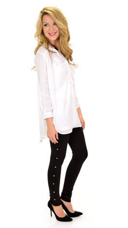 Pharoh Pharoh Tunic, White