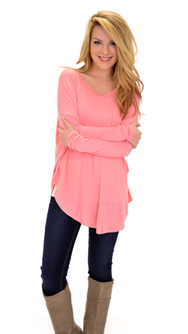 Let Loose Tee, Rose