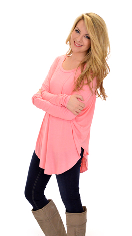 Let Loose Tee, Rose