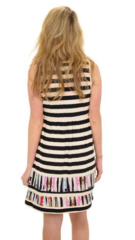 Brushed Strokes Dress