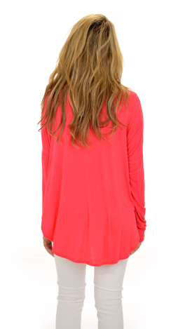 Let Loose Tee, Hot Pink