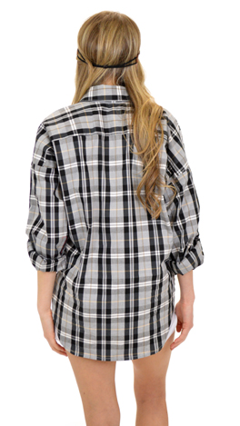 Proper Plaid Top