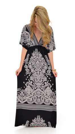 Heaven Sent Maxi, Black