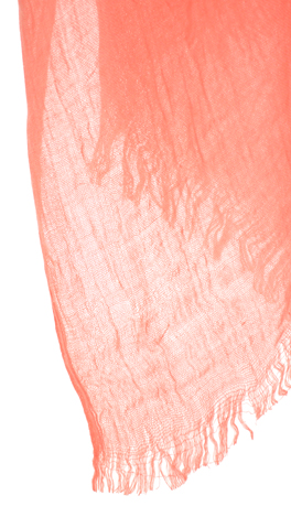 Gauze Scarf, Coral