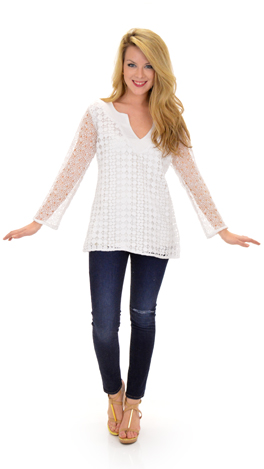 Adelaide Tunic, Off White