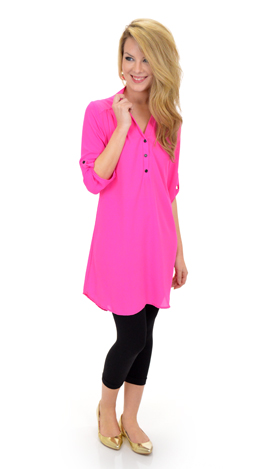 Go with it Tunic, Pink