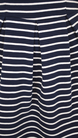 Sail or Stripe Dress, Navy
