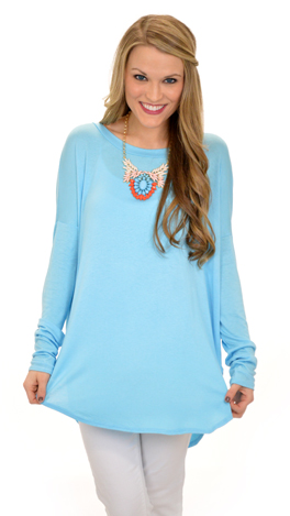 Let Loose Tee, Blue
