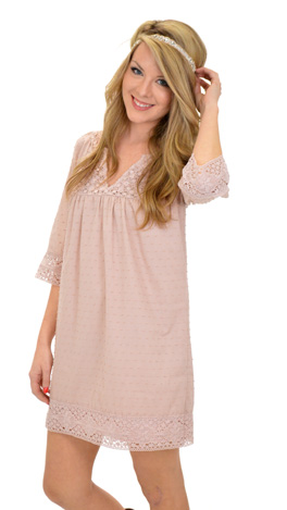 Sophia Dress, Rose