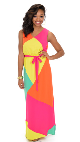 Up and Up Maxi - Dresses - The Blue Door Boutique