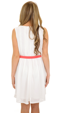 Leading Lady Dress, White