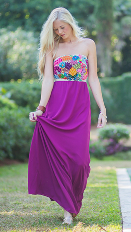 Judith March Two Plums Up Maxi