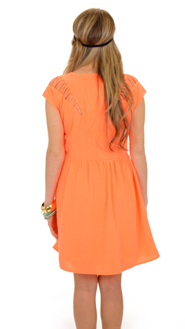 Oh Baby Dress, Orange