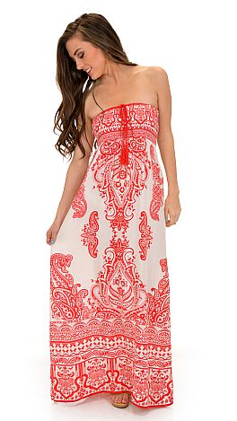 Bandana Print Maxi