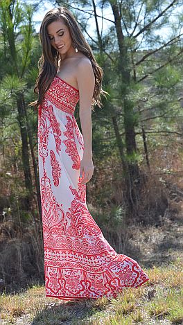 Bandana Print Maxi