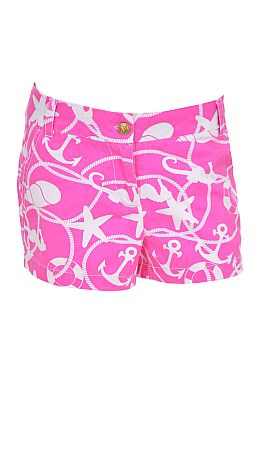 Pink Anchor Shorts