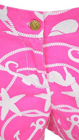 Pink Anchor Shorts