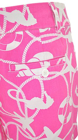 Pink Anchor Shorts